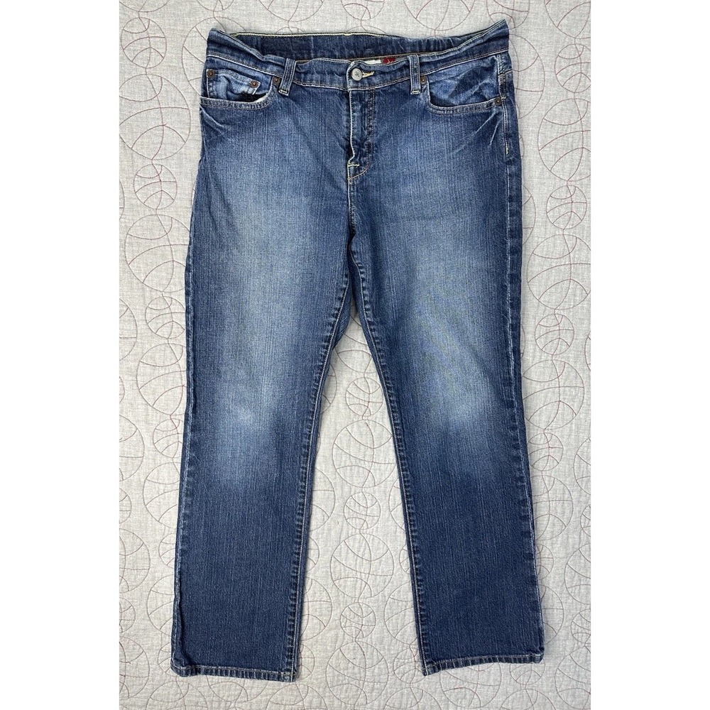 Lucky‎ Brand Easy Rider Jeans Blue Straight Leg / Women's 12 / 31